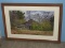 Weathered Barn Overgrown Landscape Original Photograph Artist Signed Lower Right