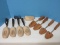 9 Shoe Stretchers 2 Pair Are Cedar & 5 Are Sizes Small/Medium Shoe Trees