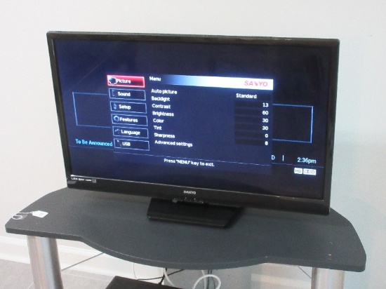 Sanyo 32" Flat Screen T.V. w/ Remote