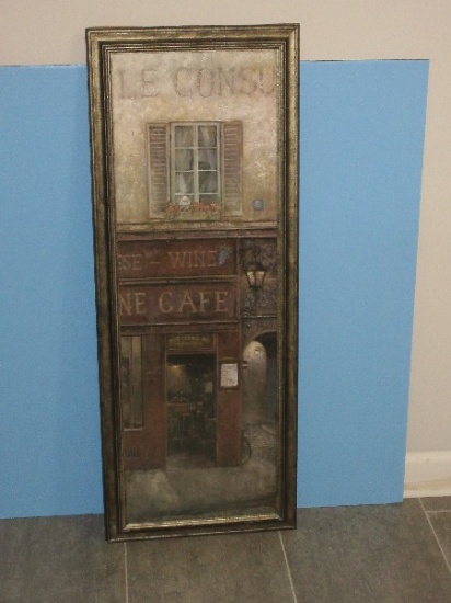 Manning Vintage Storefronts "Cheese & Wine Cafe" Fine Print Art