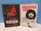 Wow! 2 Autographed Copies Charlie Spillers Novels 