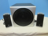 3 Piece - Logitech Speaker System Z-2300 Subwoofer w/ 2 Speakers