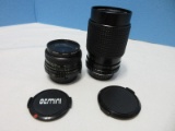 Group - Rokinon Auto Zoom Macro Len No.710690 & Gemini 1:28 28mm MC