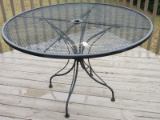 Black Wrought Iron Patio/Deck 48