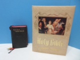 Catholic Heirloom Edition Coffee Table Family Holy Bible 1992-1993 Edition Pope John Paul II