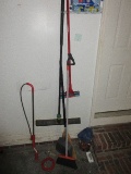 Group - Push Broom, Brooms, Dust Pan, O-Cedar Power Scrub Ringer, Mop, Etc.