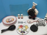 Group - 4 Italian Chef Cook Molto Bueno Pattern 10 1/2