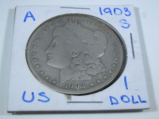 1903-S US Morgan Silver Dollar