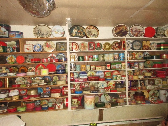 Huge Group Misc. Vintage & Other Tins Cookies, Candies, Doral, Limited Editions