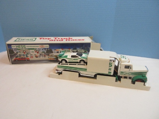 Collectors 1991 Hess Holiday Toy Truck & Racer in Original Box