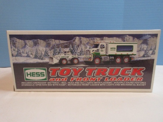Collectors 2008 Hess Holiday Toy Truck & Front Loader in Original Box