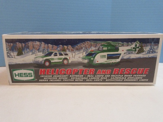 Collectors 2012 Hess Holiday Toy Helicopter & Rescue in Original Box
