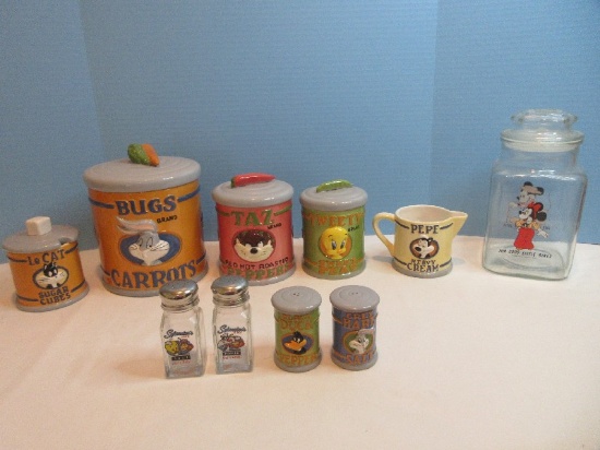 Collection - Set of 4 Warner Brothers Looney Tunes & Merrie Melodies Characters