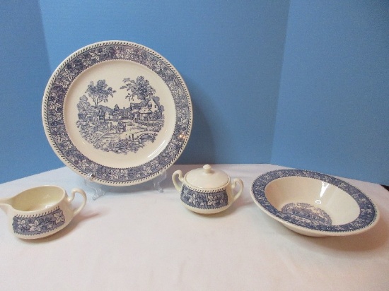5 Pieces - Hostess Set Serving Pieces Homer Laughlin China