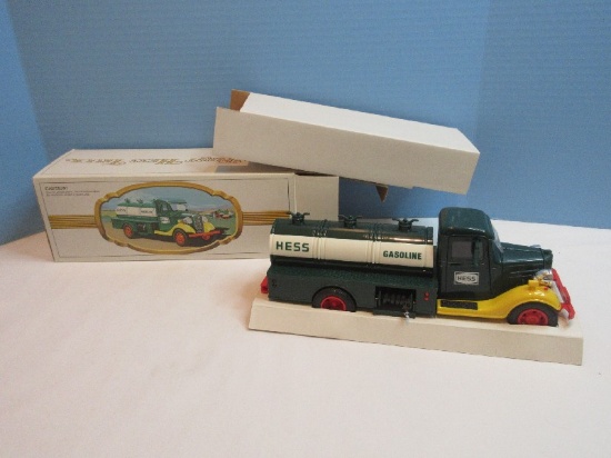 Collectors 1982-1983 "The First Hess Truck" Replica Fuel Oil Tanker Holiday Toy Truck