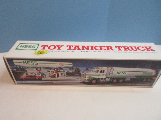 Collectors 1990 Hess Holiday Toy Tanker Truck in Original Box