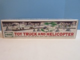 Collectors 2006 Hess Holiday Toy Truck & Helicopter in Original Box