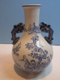 Semi-Porcelain Blue/White 10 1/2