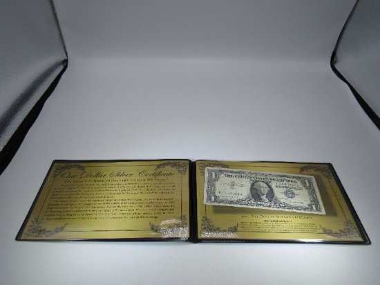 One Dollar Silver Certificate Series 1957-A Blue Seal