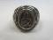 Vintage Sterling Stylish Chevalier Demolay Masonic Men's Ring
