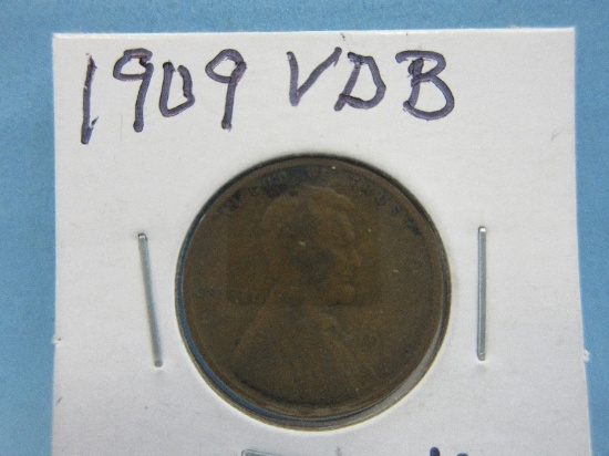1901 VDB Lincoln Cent Wheat Penny Coin Philadelphia Mint