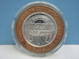 .999 Fine Silver Collectors Series Horseshoe Casino Limited Edition Token