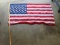 American U.S. Nylon Porch Flag