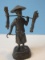 Bronze Japanese Sculpture 6 3/4