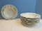 Set - 9 Noritake China Versatone Matchmaker Pattern 8