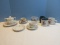 Group - China Cup/Saucer Floral Spray/Gilt Design, 2 Johnson Brothers Summer Chintz Pattern
