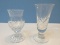 2 Collectors Edinburg Crystal Glass Co. The Masters Miniatures Collectibles 3 1/4