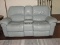 Awesome Jiaxing Friends Furniture Co. LTD Modern Design Oversized Gray Leather Loveseat