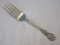 Classic Towle Sterling Old Master Pattern 1942 Glossy Finish Medium Solid Cold Meat Fork