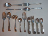41 Pieces - International Silverplate Flatware Liberty Pattern Timeless Classic Style