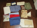 Group - Linen Table Clothes, Pimpernel English Villages Scenes Trivets