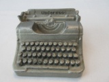 Awesome 1940 World's Fair New York Underwood Typewriter Coin Bank Souvenir