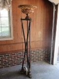 Extraordinary Regal Empire Revival Style Torchiere 77