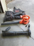 Black & Decker Electric Blower Leaf Back & Mulcher