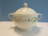 Noritake China Versatone Matchmaker Pattern Earthenware 2qt. Round Covered Casserole