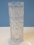 Lead Crystal Mid-Century Modern Stylized 8 3/4