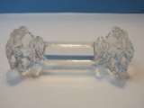 Beautiful Crystal Ebeling & Reuss Knife Rest