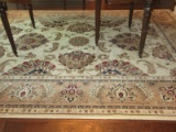 Grandiose Persian Style Traditional Area Rug Foliate & Floral Design Taupe/Beige Colors