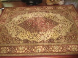 Tuscan Revival Beautiful Nain Lustrous Traditional Persian Design Rug