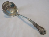 Classic Towle Sterling Old Master Pattern 1942 Glossy Finish Solid Gray Ladle 6 3/4