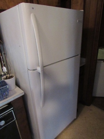 Tall White Frigidaire Refrigerator/Freezer