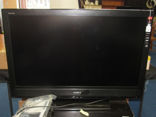 Large Black Sony Bravia HDTV w/ Remote Model: KDL-4053000