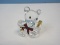 Swarovski Crystal Kris Bear w/Champagne Bottle & Flute