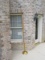 Valley Forge Flag Co. Cast-Iron Gold Tone Cover Flag Stand Base w/Wooden 8 Ft Guidon Staff