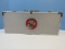 Metal Chest w/Semper Fi Marines Logo Emblem Medallion Grill Tool Utensils