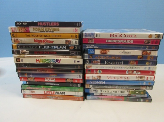 30 DVD Video Discs  Comedy, Musical and Other